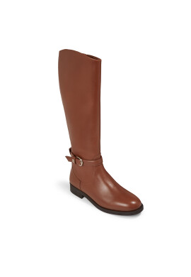 Tommy Hilfiger Ботуши Elevated Essential Longboot FW0FW07484 Кафяв - Pepit.bg