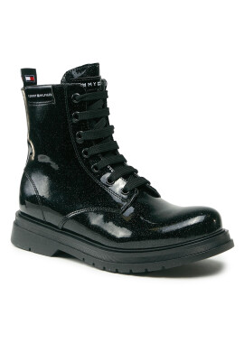 Tommy Hilfiger Ботуши T4A5-33032-1237 S Черен - Pepit.bg