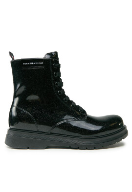 Tommy Hilfiger Ботуши T4A5-33032-1237 S Черен - Pepit.bg