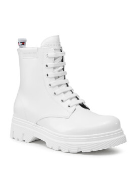 Tommy Hilfiger Ботуши T4A5-33039-1453100 S Бял - Pepit.bg