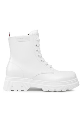 Tommy Hilfiger Ботуши T4A5-33039-1453100 S Бял - Pepit.bg