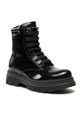 Tommy Hilfiger Ботуши T4A5-33041-1237999 S Черен - Pepit.bg