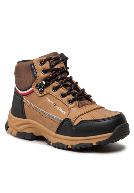 Tommy Hilfiger Ботуши Tech Bootie T3B5-32540-148 M Кафяв - Pepit.bg