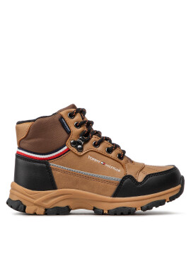 Tommy Hilfiger Ботуши Tech Bootie T3B5-32540-148 M Кафяв - Pepit.bg