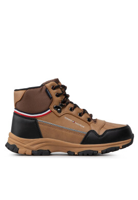 Tommy Hilfiger Ботуши Tech Bootie T3B5-32540-1485 S Кафяв - Pepit.bg