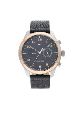 Tommy Hilfiger Часовник Patrick 1791786 Черен - Pepit.bg