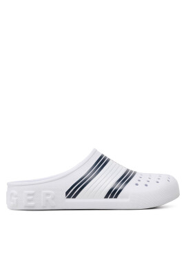 Tommy Hilfiger Чехли Comfortable Eva Hilfiger Mule FM0FM04467 Бял - Pepit.bg