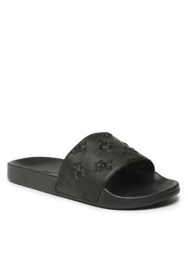 Tommy Hilfiger Чехли Debossed Th Pool Slide FM0FM04614 Черен - Pepit.bg