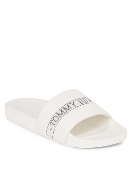 Tommy Hilfiger Чехли Pool Slide FW0FW07556 Бял - Pepit.bg