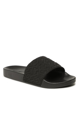 Tommy Hilfiger Чехли Th Elevated Slide FW0FW07422 Черен - Pepit.bg