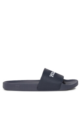 Tommy Hilfiger Чехли Th Embossed Pool Slide FM0FM04869 Син - Pepit.bg