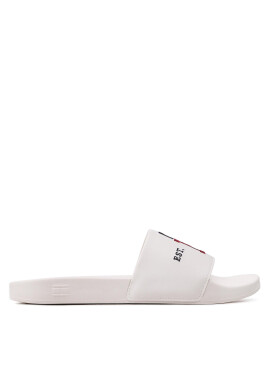 Tommy Hilfiger Чехли Th Embroidery Pool Slide FM0FM04465 Бял - Pepit.bg