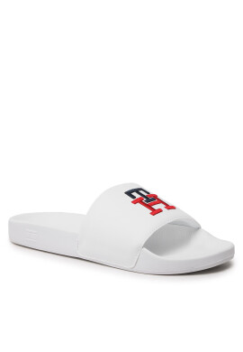 Tommy Hilfiger Чехли Th Essential Slide FW0FW06833 Бял - Pepit.bg