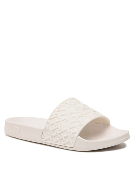Tommy Hilfiger Чехли Th Monogram Pool Slide FW0FW06987 Бял - Pepit.bg