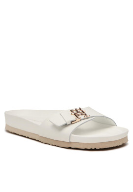 Tommy Hilfiger Чехли Th Mule Sandal FW0FW07134 Бял - Pepit.bg