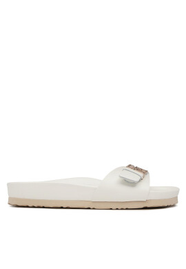 Tommy Hilfiger Чехли Th Mule Sandal FW0FW07134 Бял - Pepit.bg
