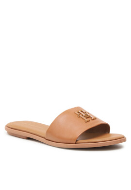 Tommy Hilfiger Чехли Th Pop Mule FW0FW07097 Кафяв - Pepit.bg