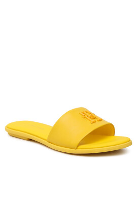 Tommy Hilfiger Чехли Th Pop Mule FW0FW07097 Жълт - Pepit.bg