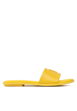 Tommy Hilfiger Чехли Th Pop Mule FW0FW07097 Жълт - Pepit.bg