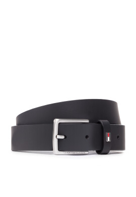 Tommy Hilfiger Детски колан Leather Belt AM0AM08738 Черен - Pepit.bg