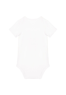 Tommy Hilfiger Детско боди Established KN0KN01289 Бял Regular Fit - Pepit.bg