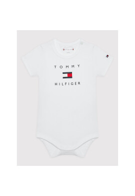 Tommy Hilfiger Детско боди KN0KN01422 Бял Regular Fit - Pepit.bg