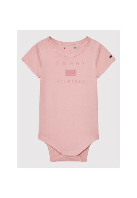 Tommy Hilfiger Детско боди KN0KN01422 Розов Regular Fit - Pepit.bg
