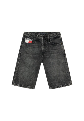 Tommy Hilfiger Дънкови шорти Modern KB0KB06475 Черен Regular Fit - Pepit.bg