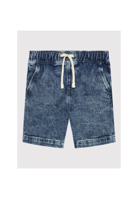 Tommy Hilfiger Дънкови шорти Pull On KB0KB07419 D Син Regular Fit - Pepit.bg