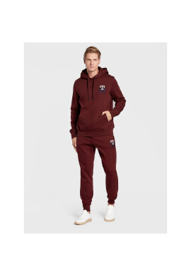 Tommy Hilfiger Долнище анцуг Essential Monogram MW0MW28208 Бордо Regular Fit - Pepit.bg