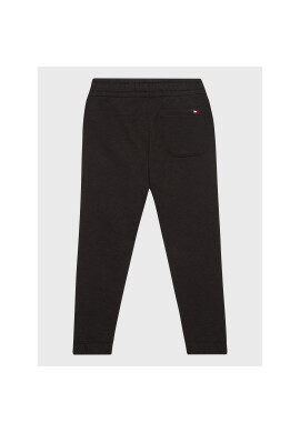 Tommy Hilfiger Долнище анцуг Flag KB0KB07978 D Черен Regular Fit - Pepit.bg