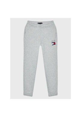 Tommy Hilfiger Долнище анцуг Flag KB0KB07978 M Сив Regular Fit - Pepit.bg