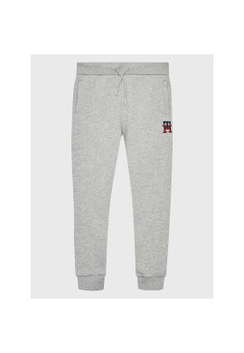Tommy Hilfiger Долнище анцуг Monogram KS0KS00297 D Сив Regular Fit - Pepit.bg