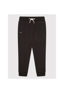 Tommy Hilfiger Долнище анцуг Rib Inside KB0KB06906 M Черен Regular Fit - Pepit.bg