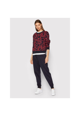 Tommy Hilfiger Долнище анцуг Script WW0WW31776 Тъмносин Relaxed Fit - Pepit.bg