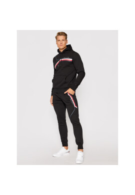Tommy Hilfiger Долнище анцуг Split Corp Stripe MW0MW21117 Черен Regular Fit - Pepit.bg