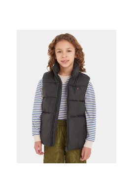Tommy Hilfiger Елек Essential KB0KB08557 M Черен Regular Fit - Pepit.bg