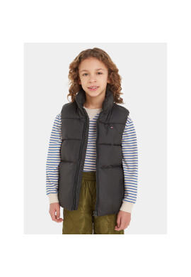 Tommy Hilfiger Елек Essential KB0KB08557 S Черен Regular Fit - Pepit.bg