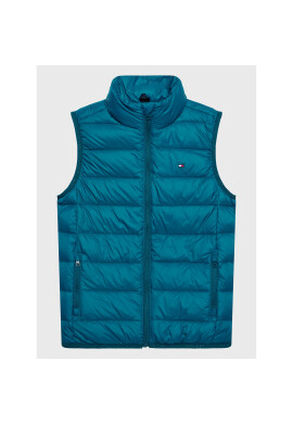 Tommy Hilfiger Елек Essential KS0KS00262 Син Regular Fit - Pepit.bg