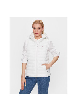 Tommy Hilfiger Елек Global Stripe WW0WW40779 Бял Regular Fit - Pepit.bg