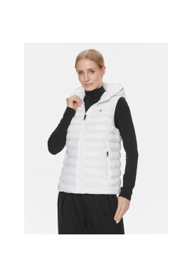 Tommy Hilfiger Елек Global Stripe WW0WW40779 Бял Regular Fit - Pepit.bg