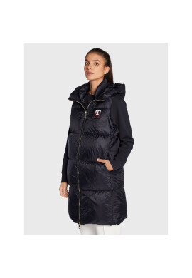 Tommy Hilfiger Елек Monogram WW0WW37480 Тъмносин Regular Fit - Pepit.bg