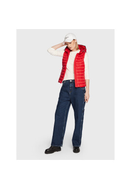 Tommy Hilfiger Елек Th Ess Lw WW0WW30841 Червен Regular Fit - Pepit.bg