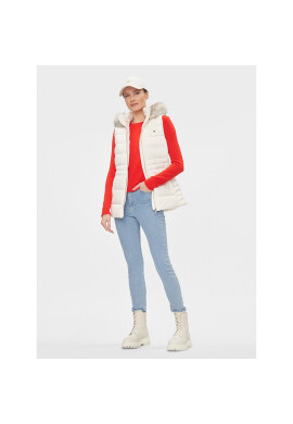 Tommy Hilfiger Елек Tyra WW0WW39744 Бял Regular Fit - Pepit.bg
