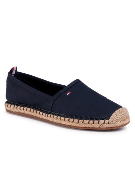 Tommy Hilfiger Еспадрили Basic Tommy Flat Espadrille FW0FW04827 Тъмносин - Pepit.bg