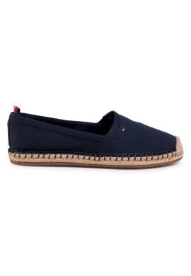 Tommy Hilfiger Еспадрили Basic Tommy Flat Espadrille FW0FW04827 Тъмносин - Pepit.bg