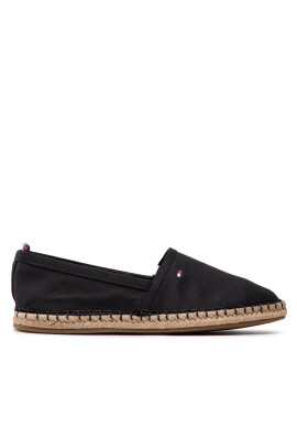 Tommy Hilfiger Еспадрили Basic Tommy Flat Espadrille FW0FW06497 Черен - Pepit.bg