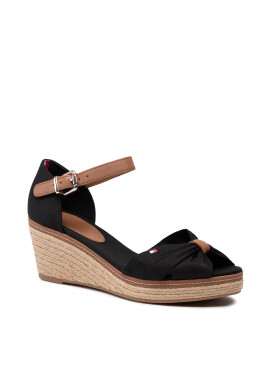 Tommy Hilfiger Еспадрили Elba 40D FW0FW00906 Черен - Pepit.bg