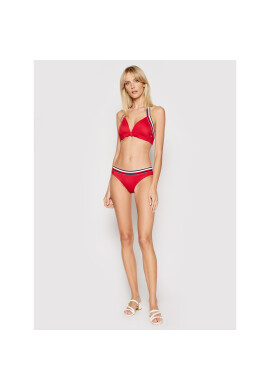 Tommy Hilfiger Горнище на бански Triangle Fixed UW0UW02696 Червен - Pepit.bg