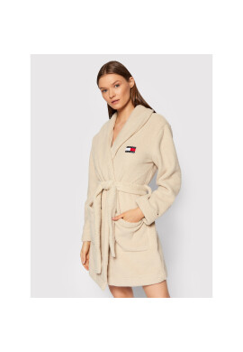 Tommy Hilfiger Халат Fluffy UW0UW03230 Бежов - Pepit.bg